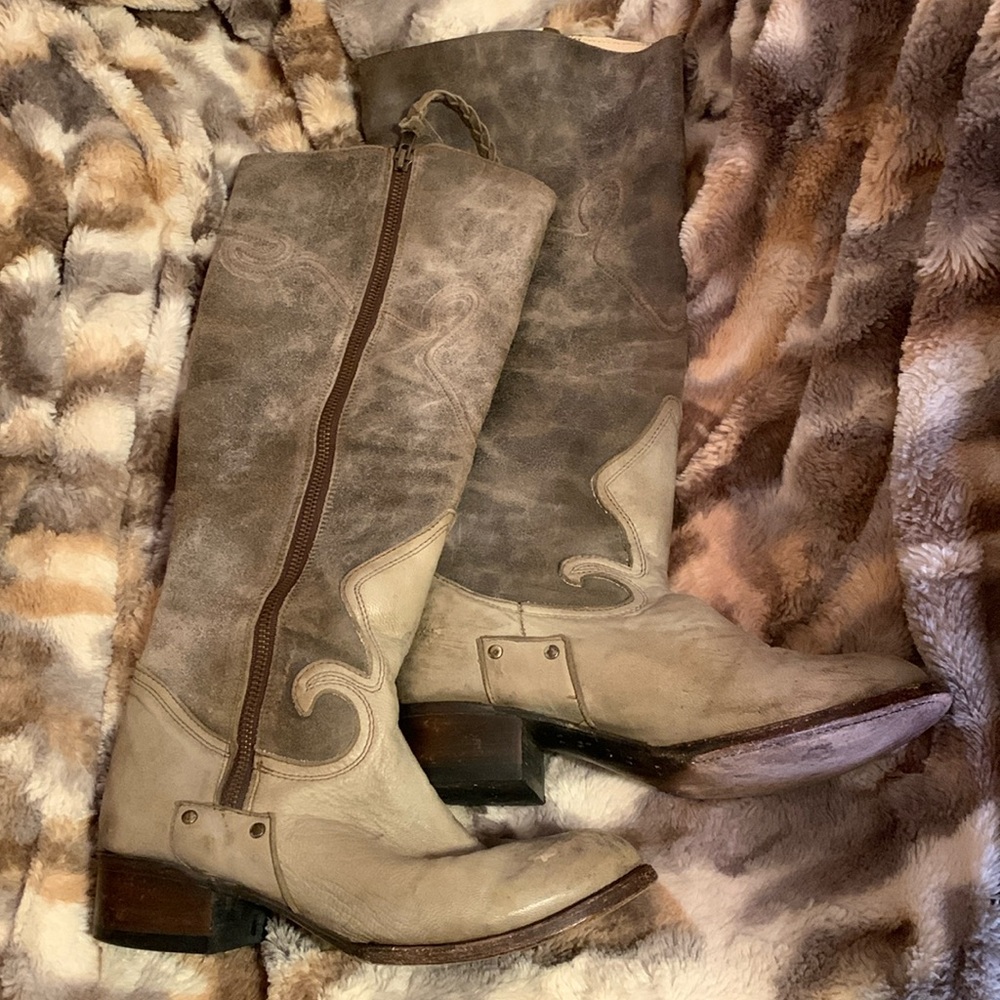 Freebird by Steven Berlin Knee High Boots — 8